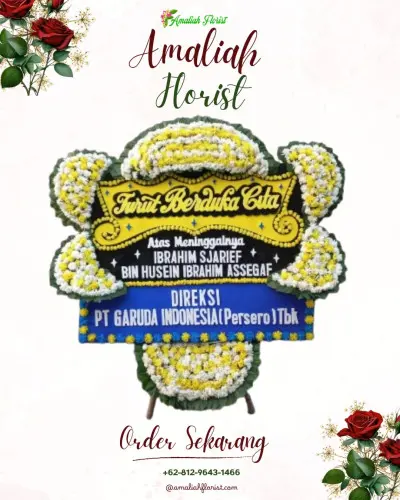 Papan Bunga Duka di Cisampang